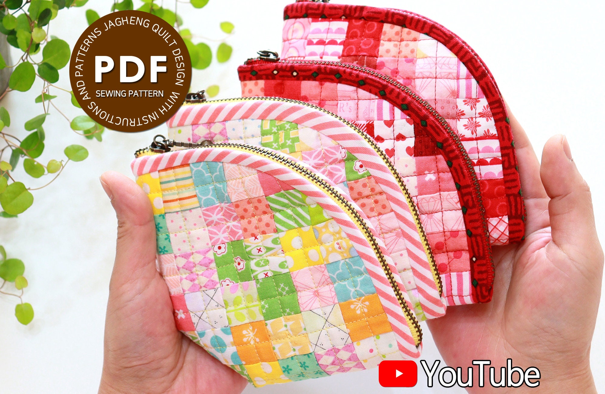 Zipper Pouch : PDF Pattern WITHOUT Written Instructions See - Etsy