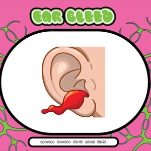 Ear meme emote | Twitch emote | Discord emote | Emote | Meme emote