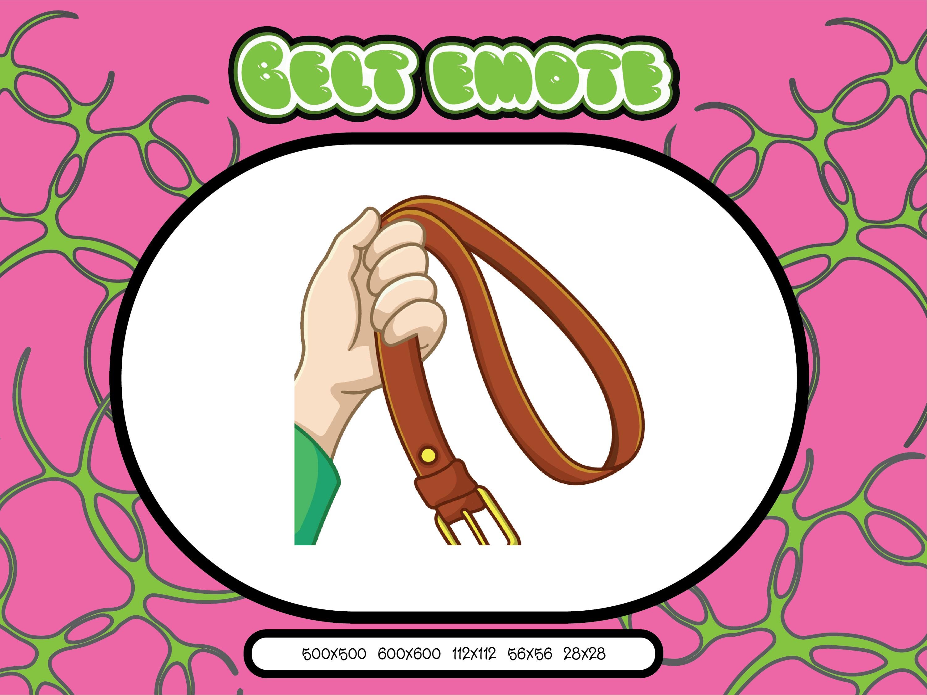 Belt emote | Twitch emote | Discord emote | Meme emote | Emote