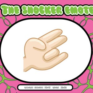 The shocker meme emote | Discord emote | Twitch emote | Funny emote | Meme emote