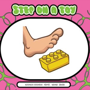 Step on a toy emote | Twitch emote | Discord emote | Meme emote | Funny emote