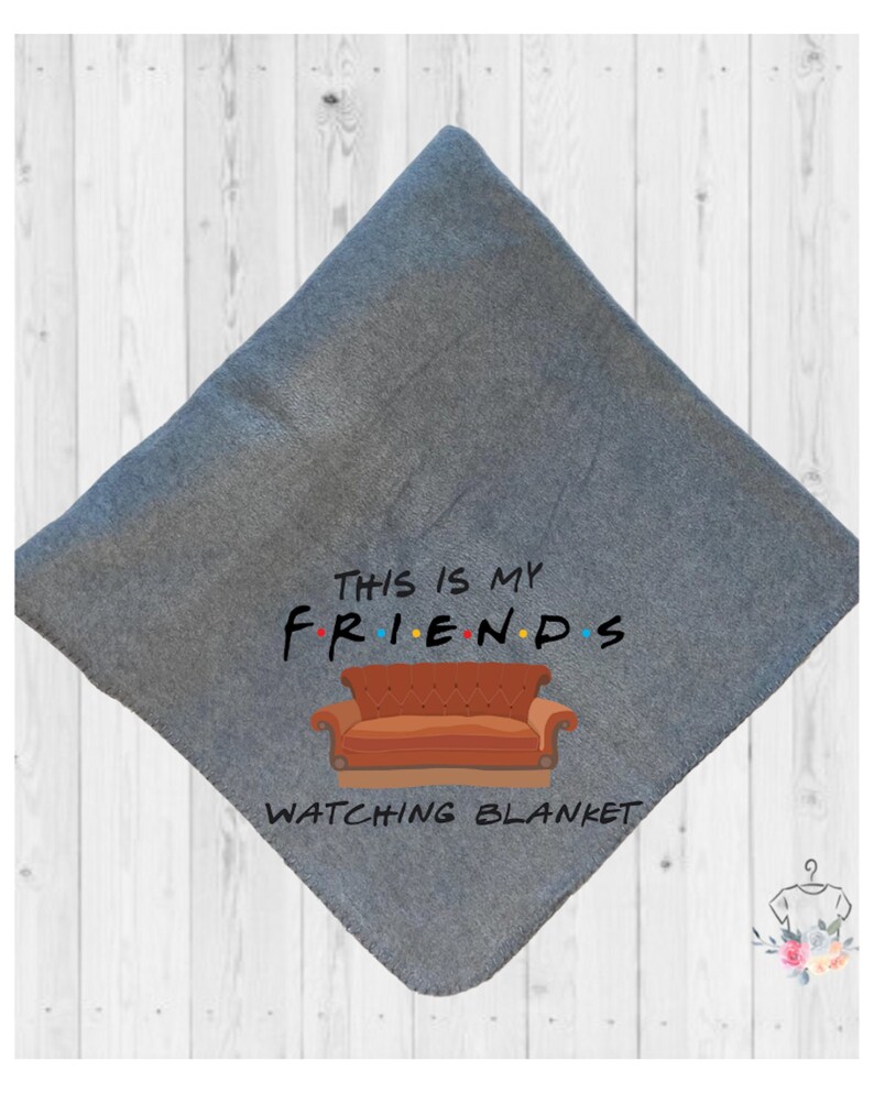 Friends Watching Blanket TV Show Watching Blanket Fleece Etsy