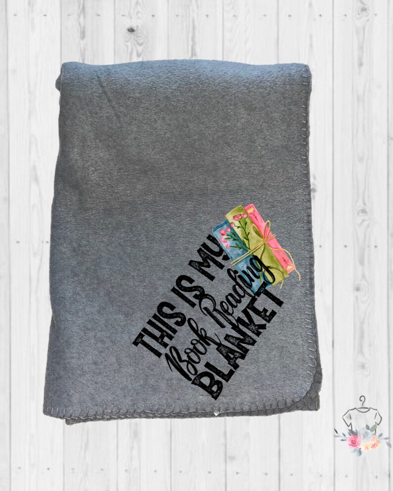 This is My Book Reading Blanket Gift for Book Lovers Gift Etsy
