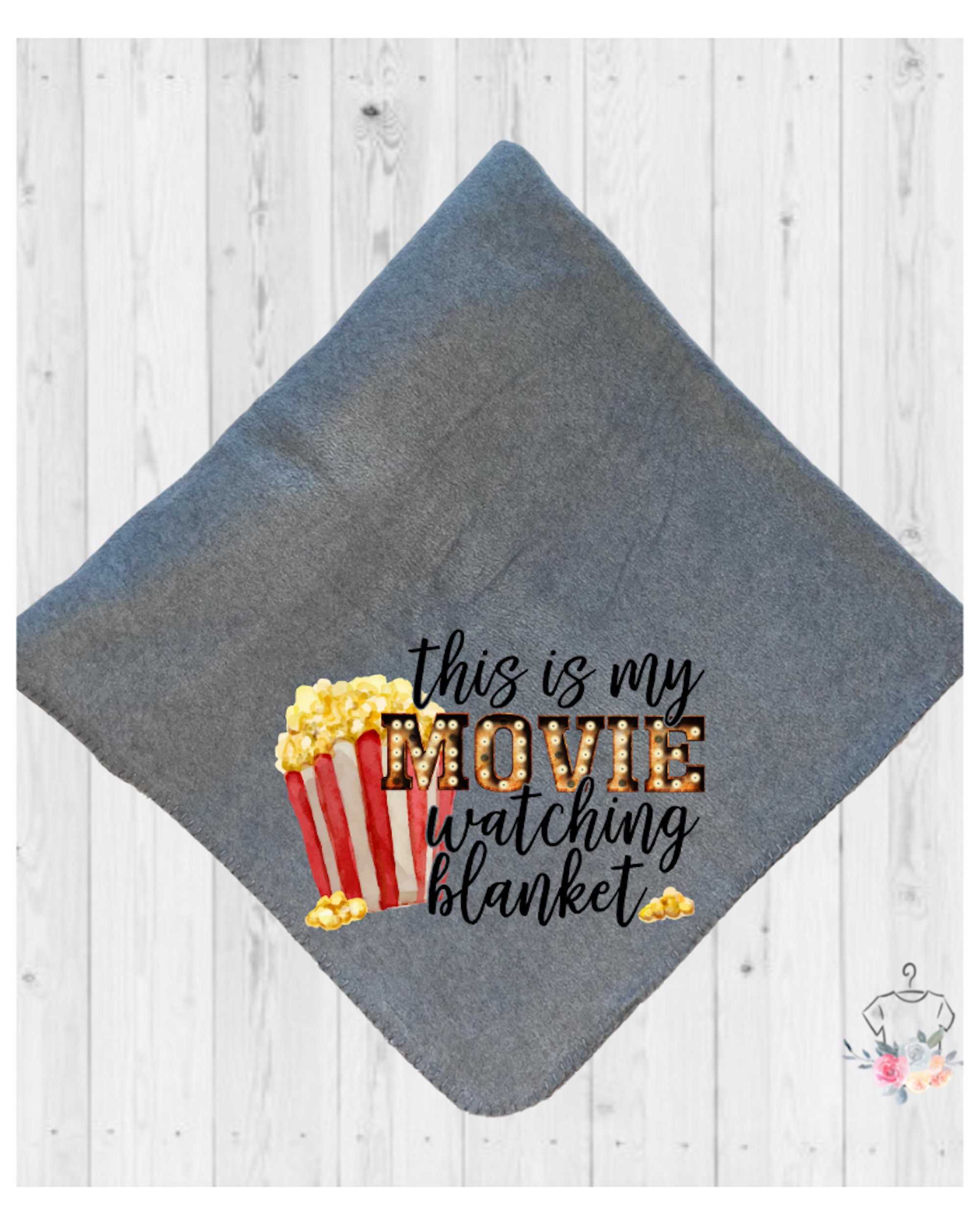 Movie Watching Blanket Movie Blanket Gifts Movie Date Night Etsy