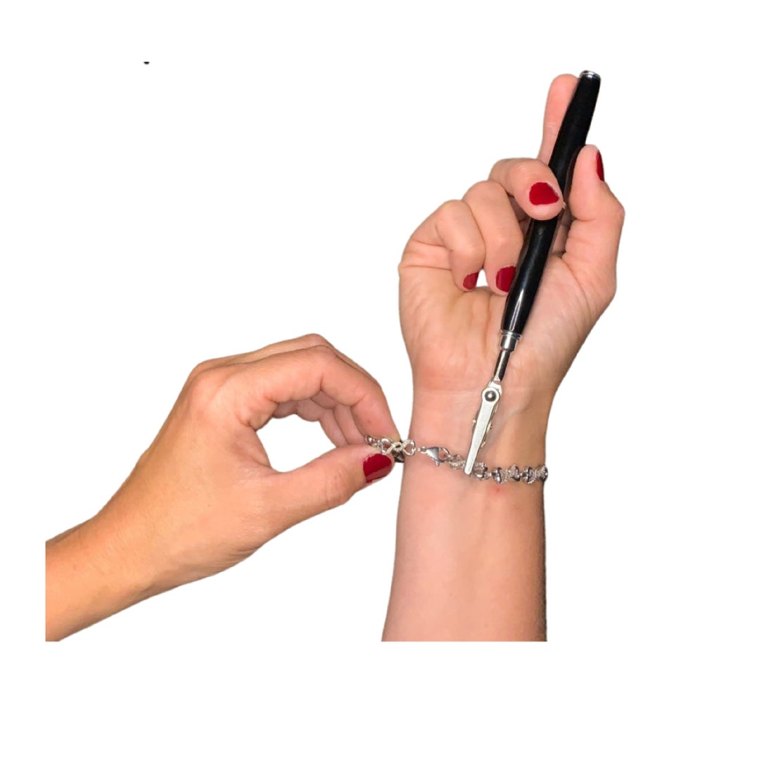  3PCS Bracelet Clasp Helper Tools Metal Jewelry Clasp Helper Bracelet  Helper To Put On Yourself Bracelet Fastener Helper Bracelet Clasp Helper