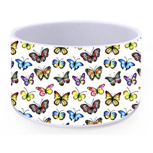 Butterfly Silicone Tumbler Boot Boots for Stanley Water Bottles Anti-slip Protective Sleeve Cover Fits 20-40oz and 2.8-2.95&quot; Base