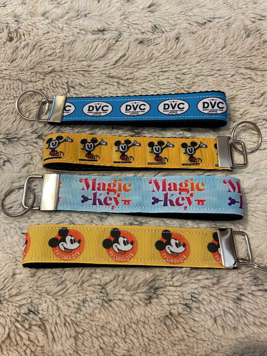 DVC and Annual Passholder Themed Key Fobs, Key Chains, Wrist Strap - Etsy