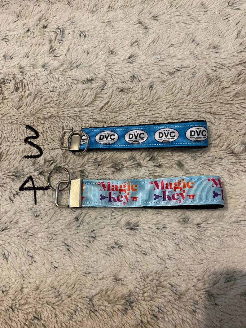 DVC and Annual Passholder Themed Key Fobs, Key Chains, Wrist Strap - Etsy