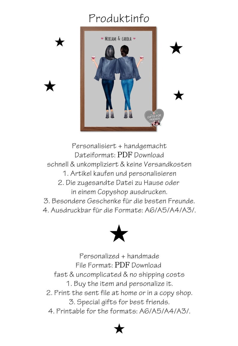 Beste Freundin Brautjungfer Trauzeugin Geschenk Personalisiert Danke Geschenkidee Hochzeit Bild Hochzeitsgeschenk Freundinnen Art Collectibles Digital Prints Shantived Com