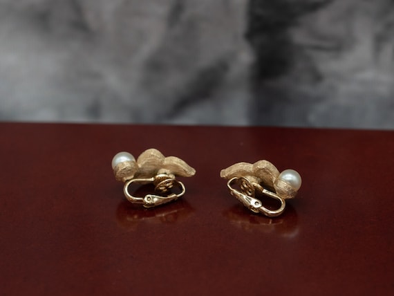 2 Pair Vintage CORO and TRIFARI  Earrings, Clip o… - image 8