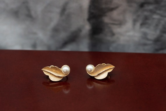 2 Pair Vintage CORO and TRIFARI  Earrings, Clip o… - image 2