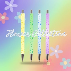 Flower Pen Collection | Cute Pens | Ballpoint Pens