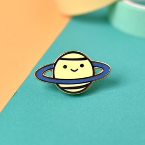 Saturnday Hard enamel pin image 1