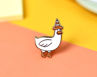 Cone Birb Hard Enamel Pin