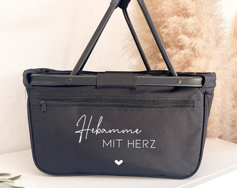 Einkaufskorb Dankeschön Abschiedsgeschenk | Hebamme | Erzieherin | Lehrerin | Alltagsheldin | Shopper | Kollegin Frau | Kita Tagesmutter