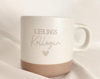 Personalized Mug | Gift for Girlfriend, Wife, or Man | Birthday | Christmas | Coffee/Tea | Stoneware/Ceramic | Name Engraving