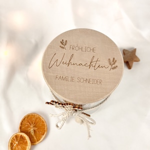 Personalisiertes Vorratsglas Weihnachten  | Kleines Geschenk Keksdose | Advent Wichteln | Nikolaus | Plätzchen | Frau | Freundin | Kollegin