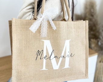 Planetee Shopper Tasche 'Glück Ist Eine Wie Dich Zu Haben' - Geschenk Für Damen