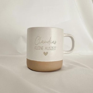 Caneca personalizada "Pequena Pausa" | Presente para namorada, esposa ou namorado | Aniversário | Natal | Café/Chá | Cerâmica | Gravação