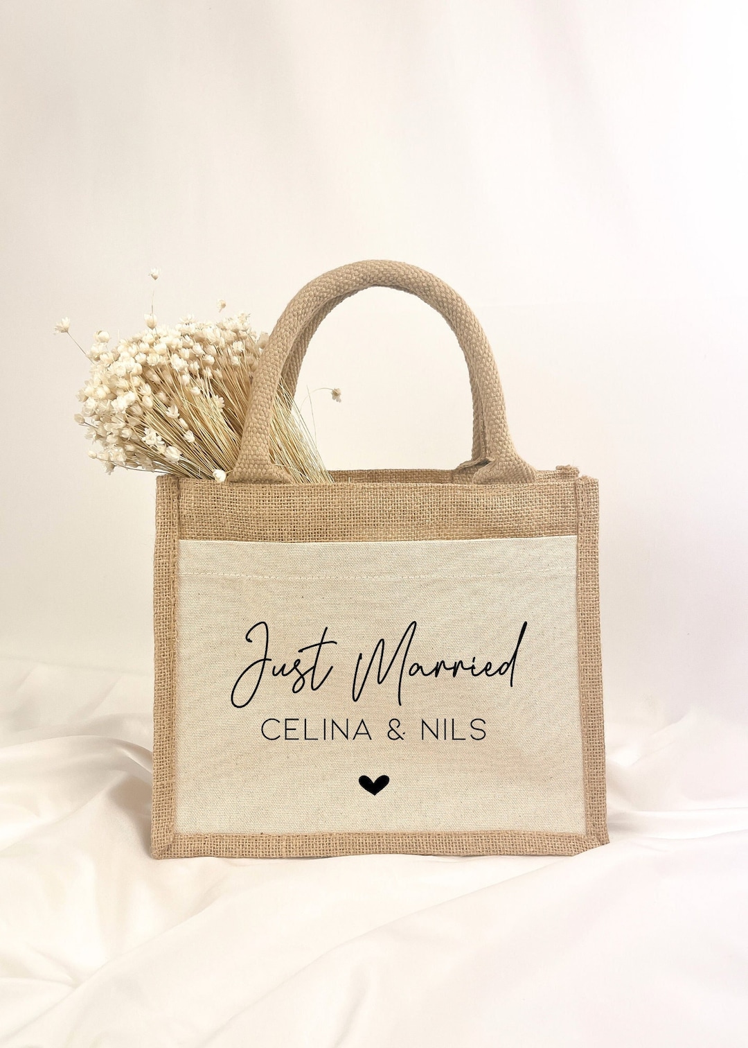Wedding Jute Bags Customised Buy Personalized Jute Bag Gift For