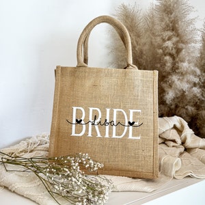 Personalisiertes Geschenk Braut Bride to be JGA Geschenk Hochzeit Junggesellenabschied Trauzeugin Kollegin Verlobung Geschenk Bild 2