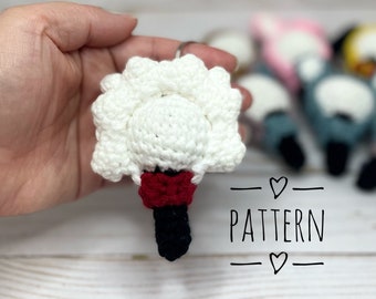 Pattern - RJ Army Bomb Keychain Pattern, Crochet Army Bomb Pattern, PDF