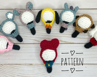 Pattern - Tata Army Bomb Plush Pattern, Crochet Army Bomb Pattern, PDF