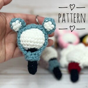 Crochet Koya Army Bomb Keychain Pattern (PDF)