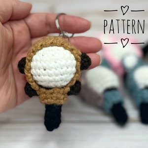 Crochet Shooky Army Bomb Keychain Pattern (PDF)