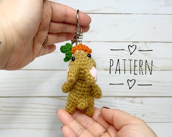 Pattern - Bunny with a Carrot Crochet Pattern