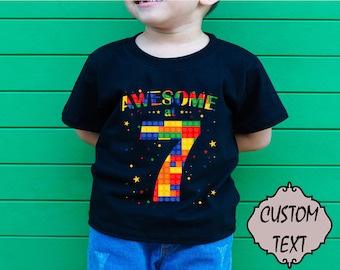 Download Lego Birthday Shirt Etsy