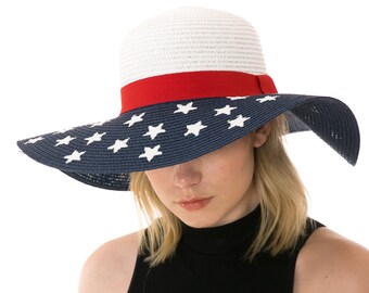 Wide Brim Straw Hat Sun Protection 