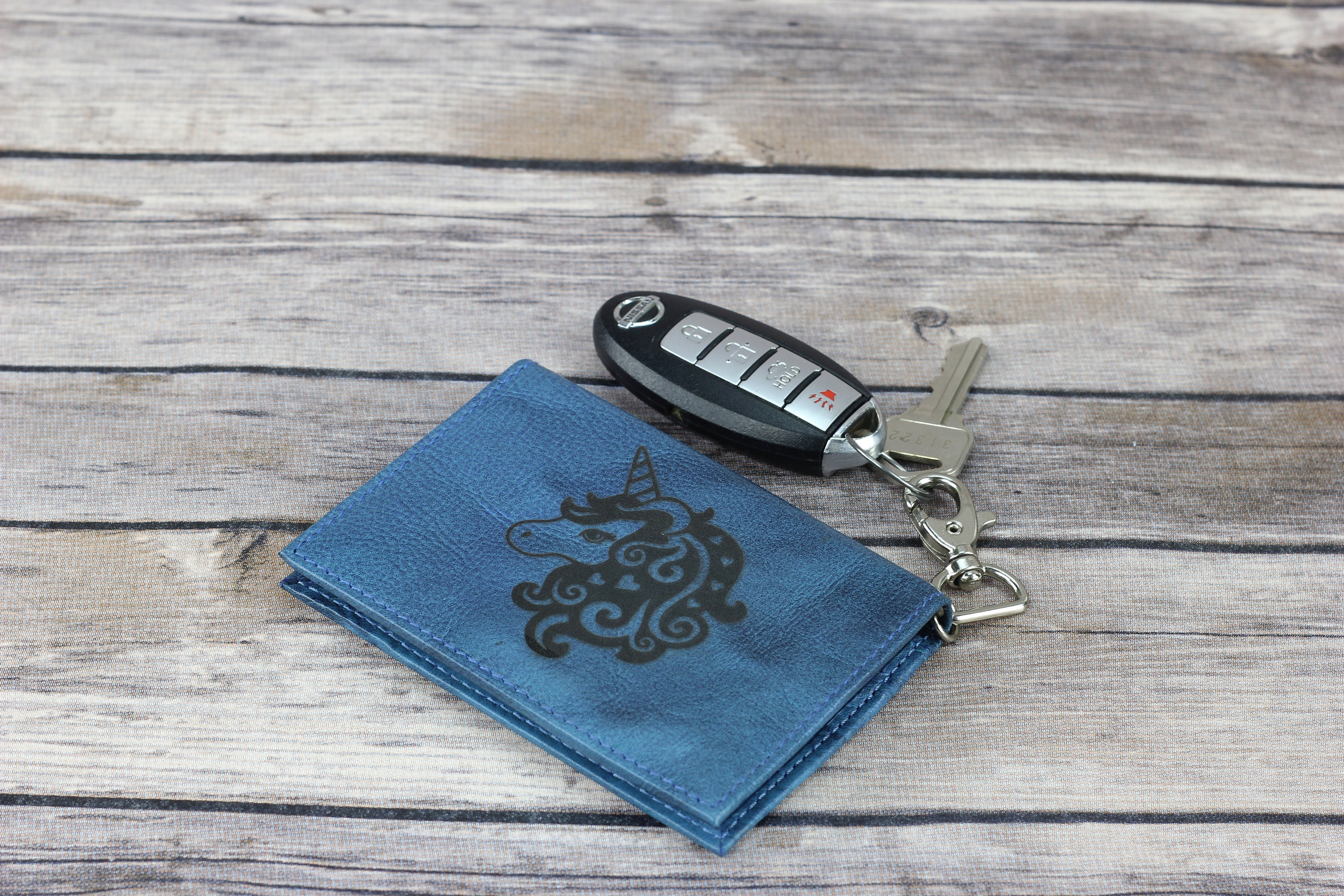 Funny Quote leather ID wallet Card Case Credit Card wallet Etsy