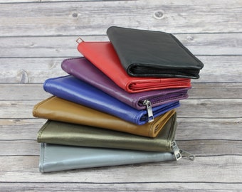 Leather Jewelry Roll: Travel Storage Case for Women