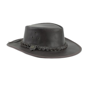 Brown buffalo nickel cowboy hat, Leather cowboy hat, Western wear, Rodeo hat, Cowboy style, Father&#39;s Day gift