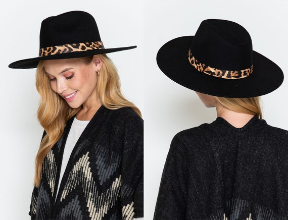 Trim Wide Brim Hat Boho - Etsy
