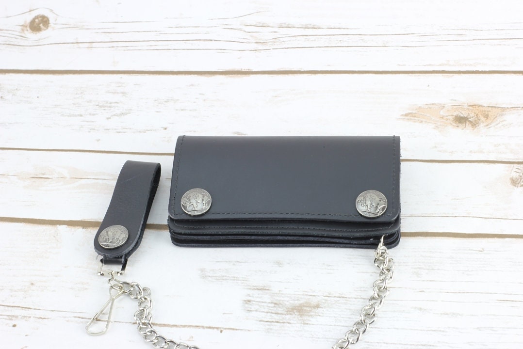 Buffalo Nickel Chain Wallet - Etsy