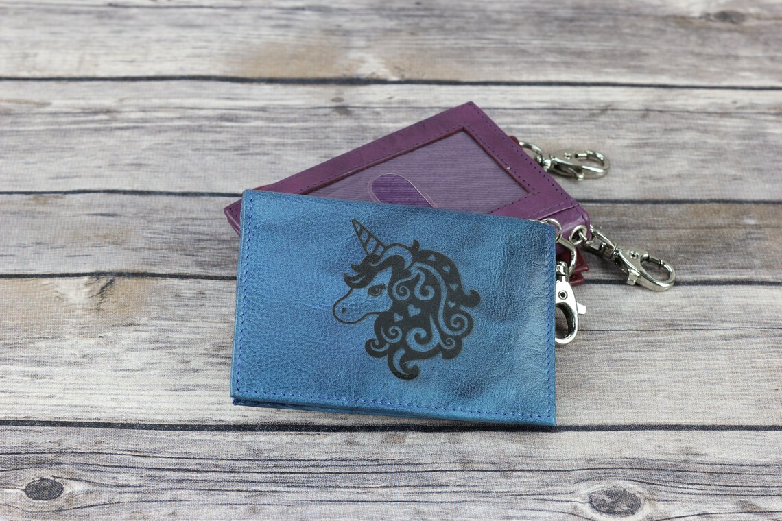 Funny Quote leather ID wallet Card Case Credit Card wallet Etsy