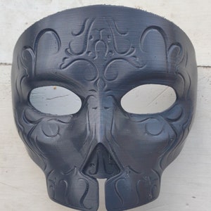 3D Printed Dark Wizard Masquerade Mask