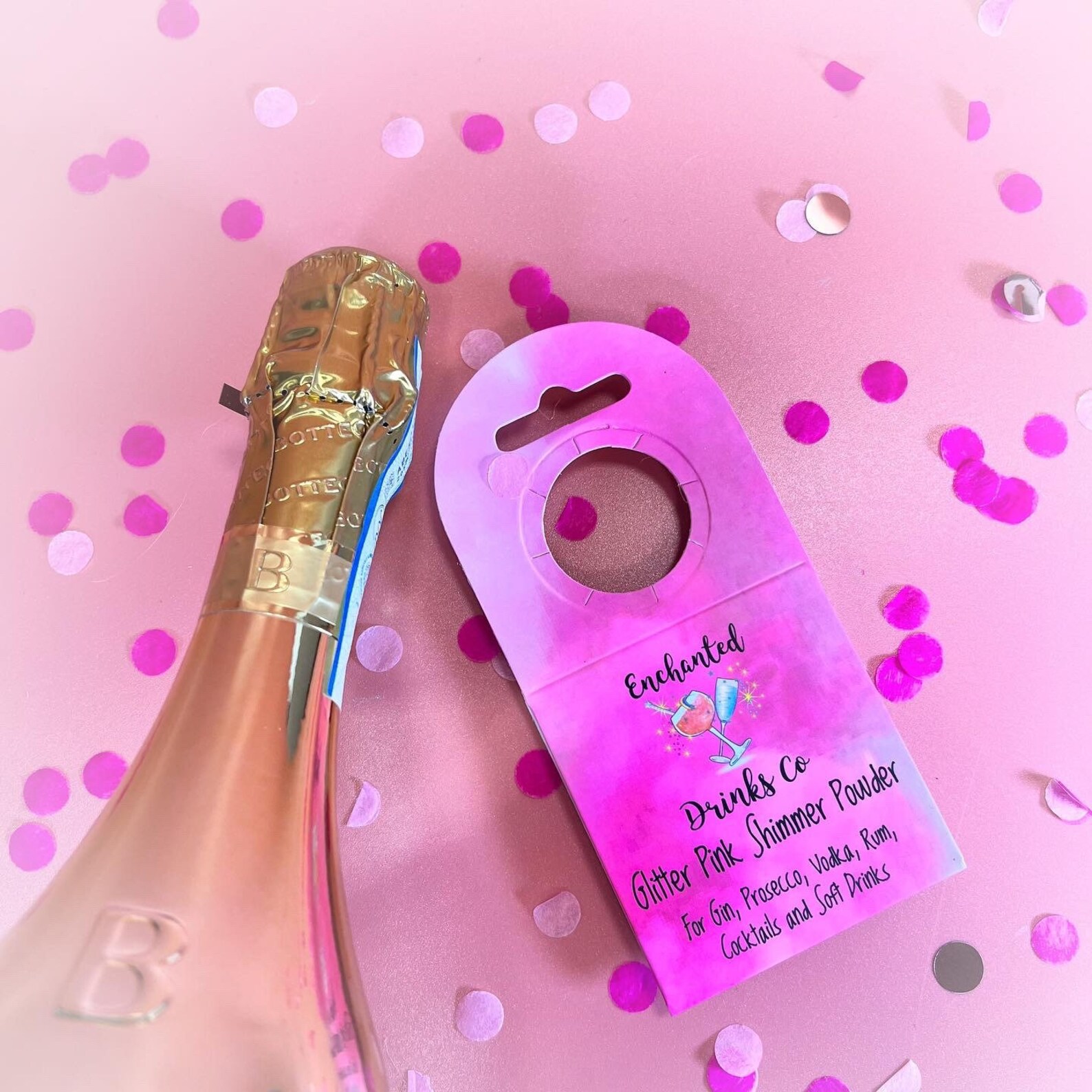 4 Colours Shimmer for Drinks Sachet Sparkly Gin Prosecco Etsy UK