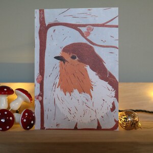 Tarjetas navideñas de Jolly Robin