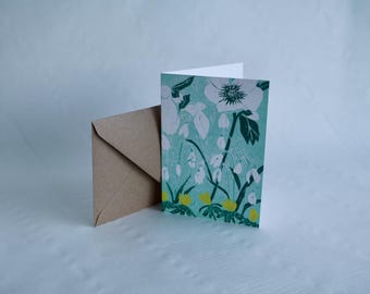 Snowdrops - A6 Greetings Cards