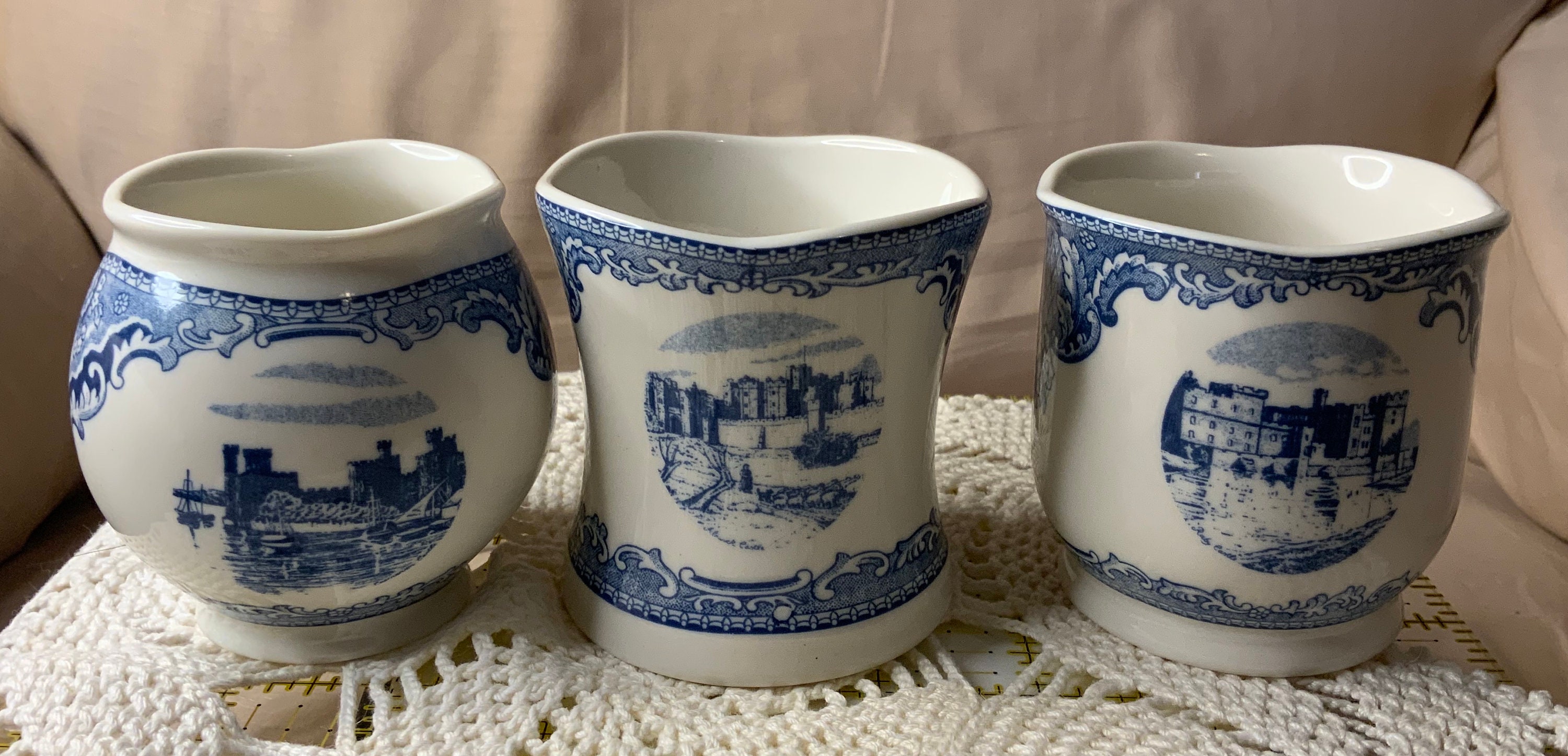 Johnson Bros England 1883 Old Britain Castles Blue Etsy