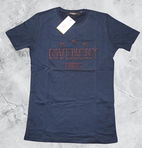 Givenchy Vintage Men T Shirt in Dark Blue Color Size S Small - Etsy