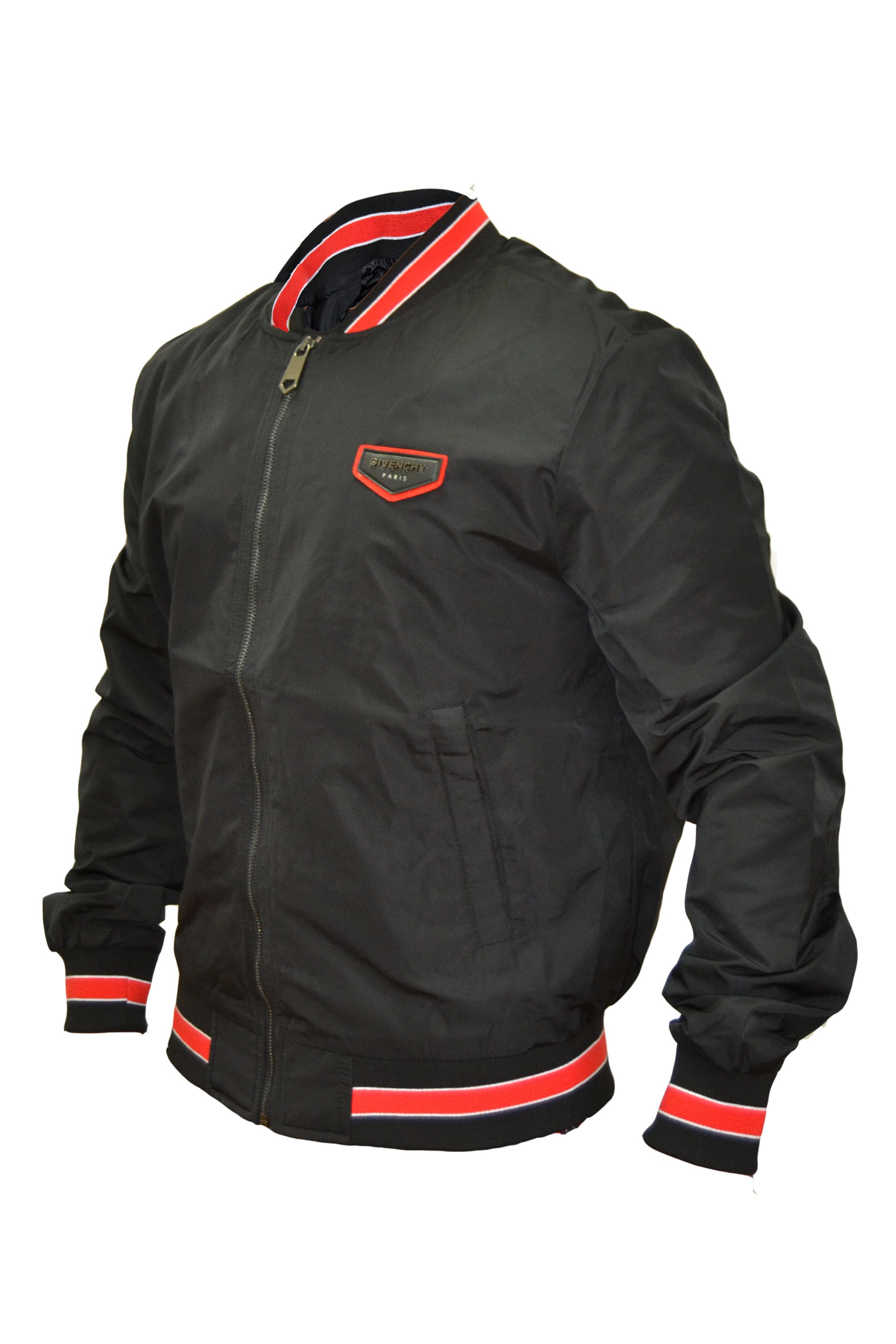 Givenchy red store bomber jacket