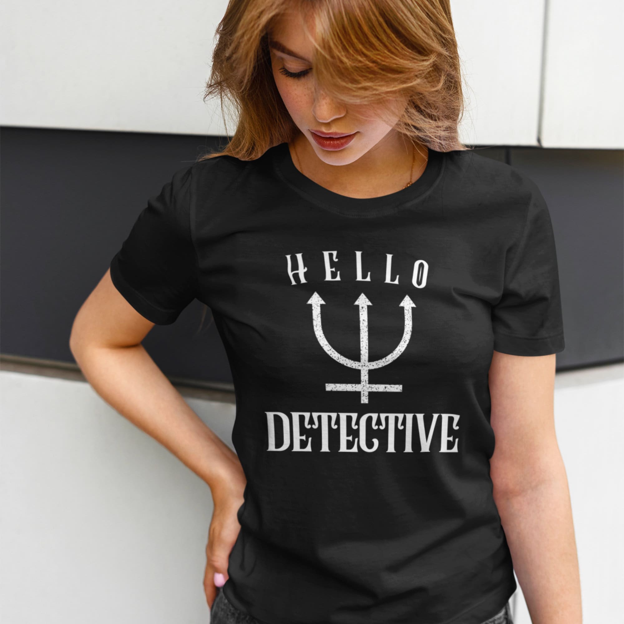 detective t shirt lucifer