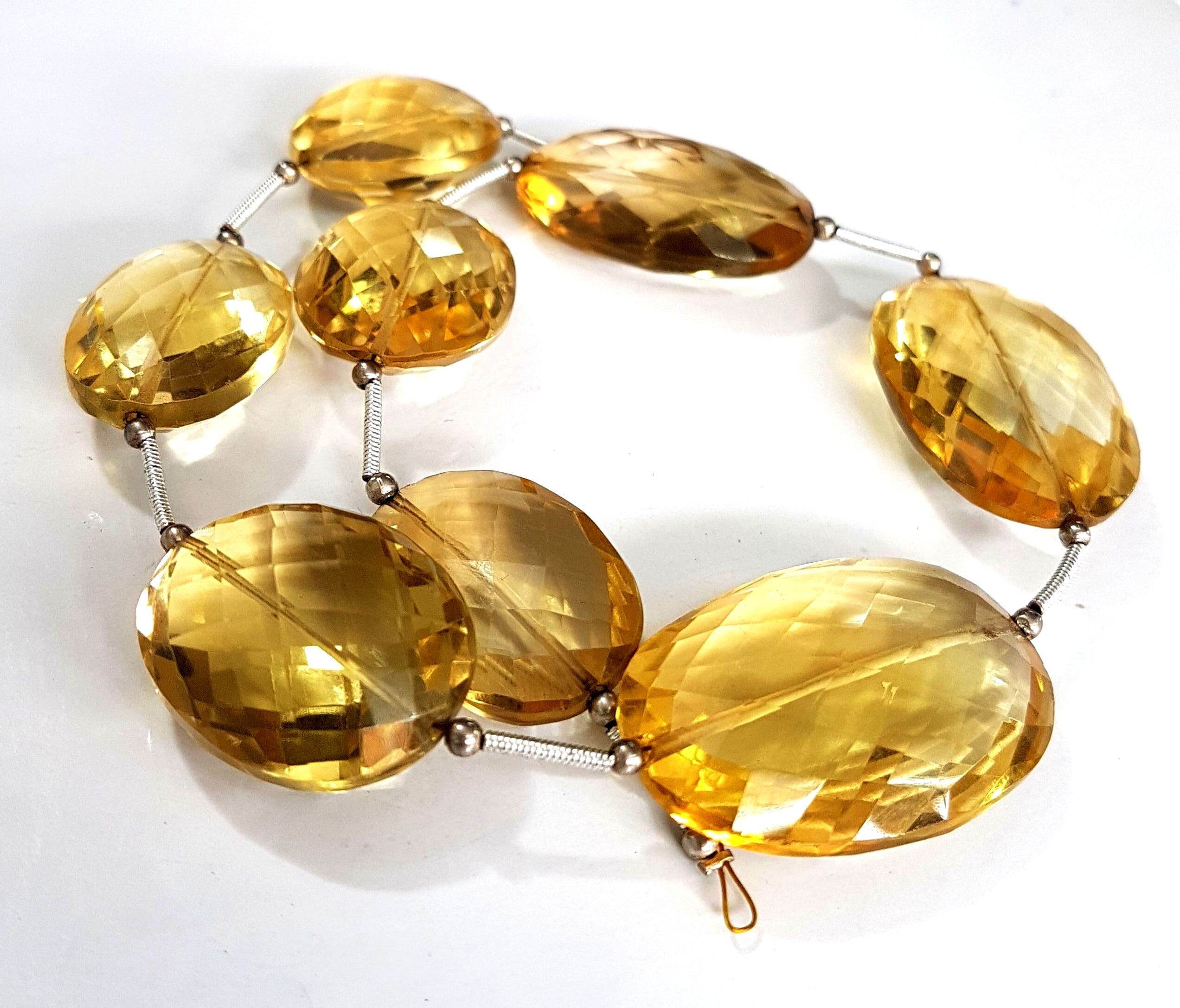 Fine quality beads Citrine Beads Gemstone Citrine Faceted Oval Etsy