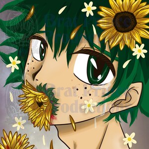 Hanahaki Todoroki Shouto Bnha My Hero Academia 8 5 X 11 Etsy 19th, it has 607 monthly views. hanahaki todoroki shouto bnha my hero