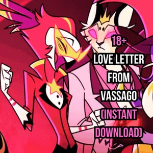 Carta de amor de Vassago a Helluva Boss (DESCARGA INSTANTÁNEA) (18+)