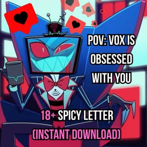 Vox ist OBSESSED von dir! "18+ Spicy ""Love"" Brief (SOFORT DOWNLOAD)"